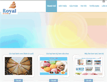 Tablet Screenshot of kemhoanggia.com